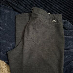 Adidas Men's Charcoal Chinos